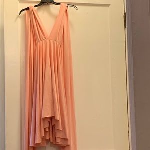 Peach Convertible Infinity Dress